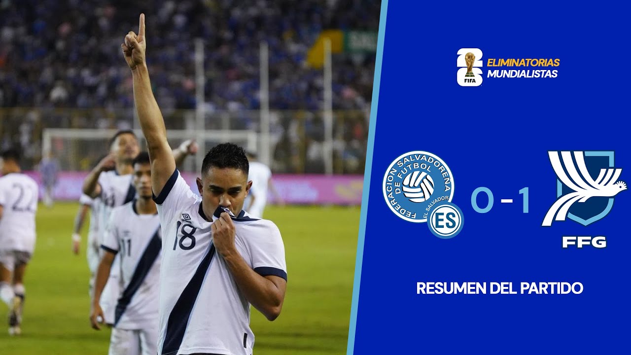 UNA VICTORIA QUE DA VIDA// El Salvador 0-1 Guatemala // Resumen Completo