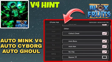 Blox Fruits Script Mobile UPDATE RACE V4 AUTO FARM DF FRUIT MASTERY | UPDATE Arceus X!!