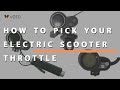 What's the best electric scooter throttle? Finger, Thumb and Twist?