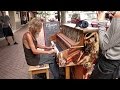 Homeless Ex-Marine Will Take Your Breath Away Playing Piano in the Streets