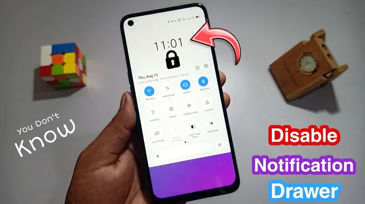 How To Disable On Lock Screen For Notification Drawer - Finally Fix Notification Bar
