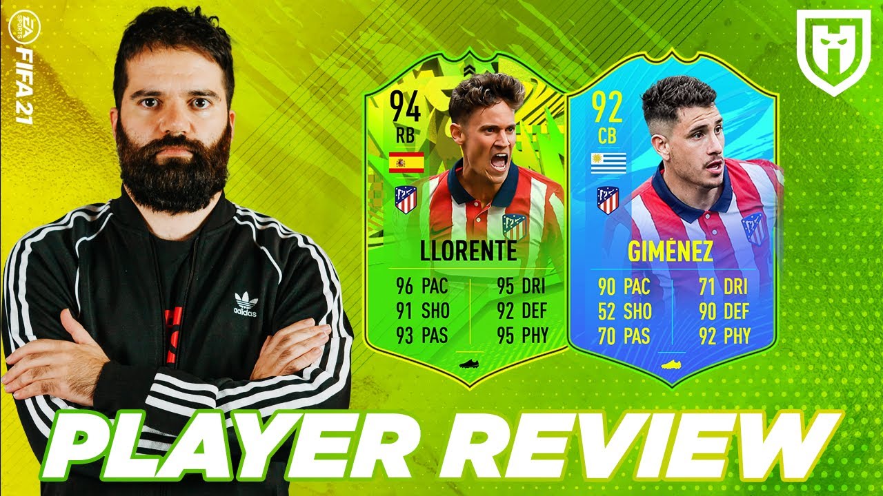 GIMENEZ 92 E LLORENTE 94 /// È IL MIGLIOR MEDIANO DEL GIOCO? /// FIFA 21 PLAYERS REVIEW