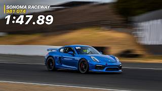 Sonoma Raceway | Porsche 981 Cayman GT4 | 1:47.89