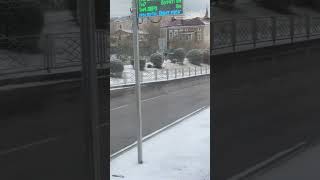 Прокатимся на трамвае? #buryatia #tram #snow #winter #october2025