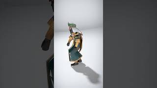 Sultan T Pose Rigged Character - AI Rigged 3D Character