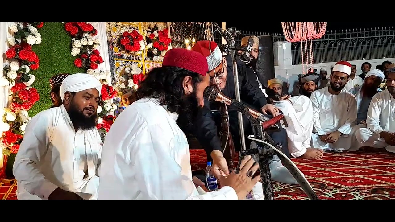 قبلہ کھچی صاحب شعر لکھنا اور نقابت کی خدمت آپ پہ ختم واہ سئیں واہ