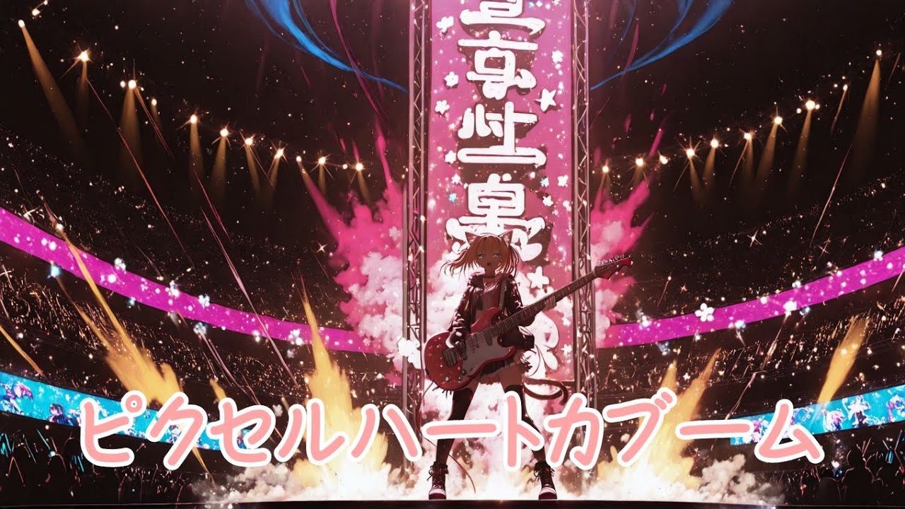 Kuroneko Music - ピクセルハートカブーム (Instrumental)