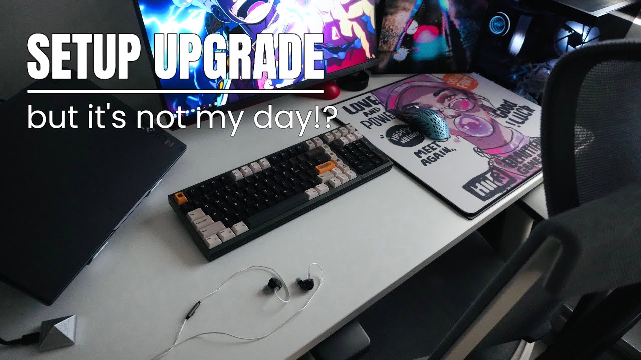 Gaming Vlog 🎮 | upgrading my setup 🎮... and ruining my day 😂 +unboxing ...
