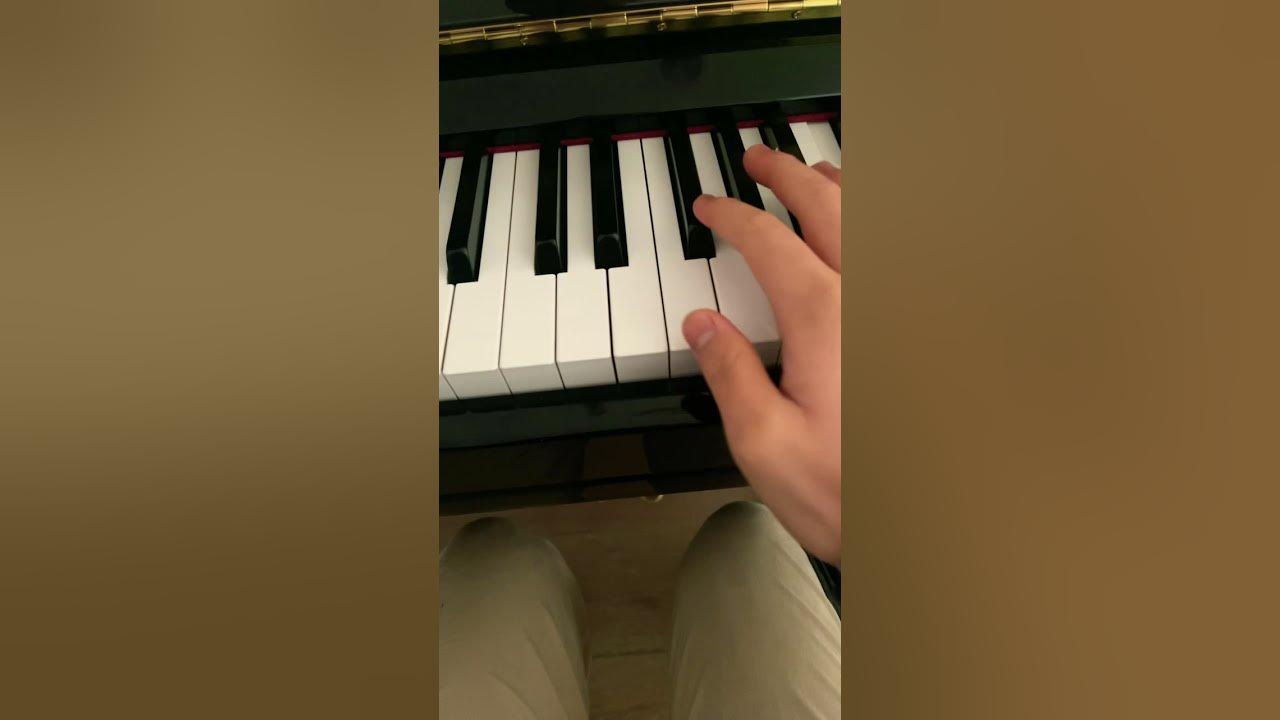 How to play rickroll on the piano - YouTube