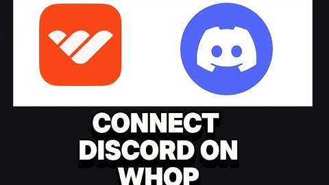 How To Connect Your Discord Account On Whop! (NEW!) EASY
