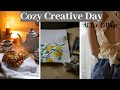 Slow Living Winter Vlog | Simple Living Cozy Cottage Life | Cozy Creative Day