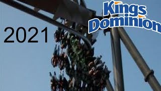 Kings Dominion 2021 Wing Coaster