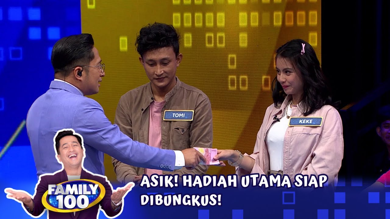 READY OR NOT?! Keluarga Hadil & Keluarga Never Teti Siap Jemput Hadiah Utama! - Family 100