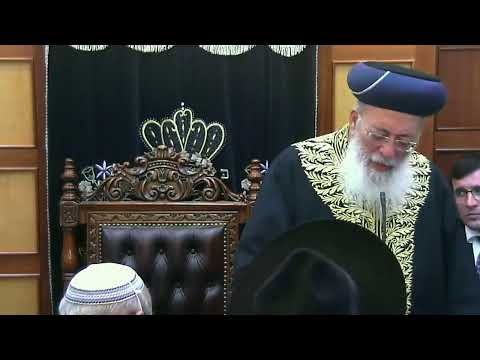 🔴 מרן הרשל"צ פרשת חקת תשפב - חסר בתחילת השיעור, השיעור המלא בקישור https://youtu.be/PQtdGeXsvCc