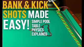 Bank & Kick Shots Made Easy! | Simple Pool Table Physics Explained