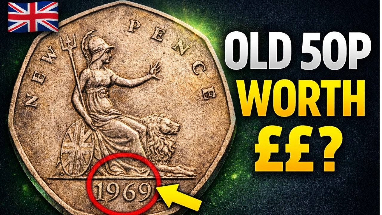 1969 50p Coin Value – Is Your Large Old 50 Pence Worth Money?