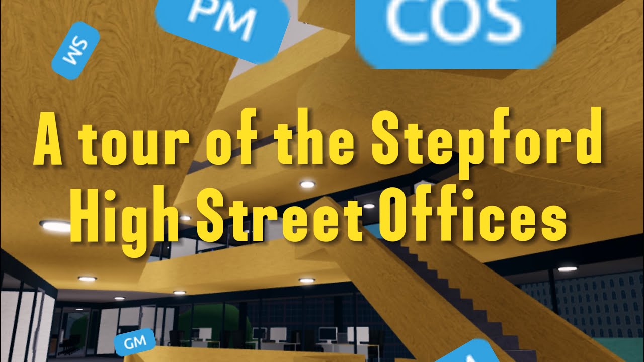 Exploring the Stepford High Street Manager offices!