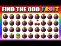 Can You Find the ODD Fruit in 30 Minutes? ???????????? Fruit Quiz Edition | Easy, Medium, Hard - Quiz Lion