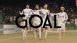 Denis Bouanga equalizes from the penalty spot.
