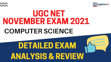 UGC NET 2021 Computer Science Analysis 26 Nov Shift 2 | UGC NET 2021 Answer Key and Expected Cut Off