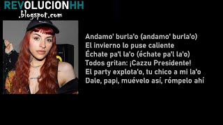 CAZZU | LETRA | BZRP Music Sessions #32 BIZARRAP