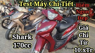 DETAILED ENGINE TEST OF SHARK 170CC PAIR/ RARE AND BEAUTIFUL VEHICLE/ SMOOTH AND GOOD ENGINE/ PRI...