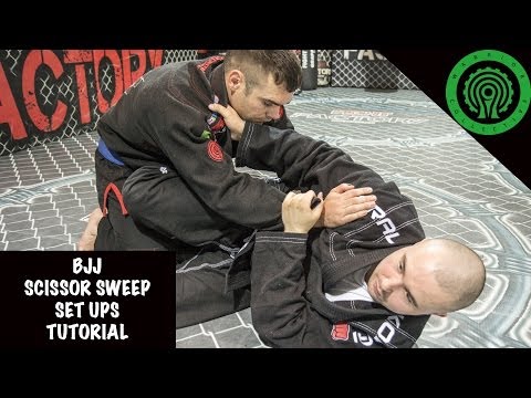 BJJ Scissor Sweep Set Ups Tutorial