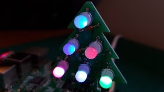 RGB LED Christmas Tree by PocketMoneyTronics