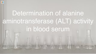 5.6 Determination of alanine aminotransferase (ALT) activity in blood serum