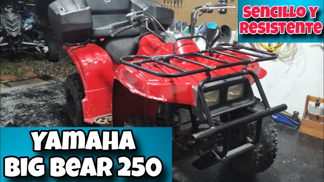 YAMAHA BEAR TRACKER 250 2001 REVISIÓN / Un cuatrimoto ideal para trabajos en el campo.