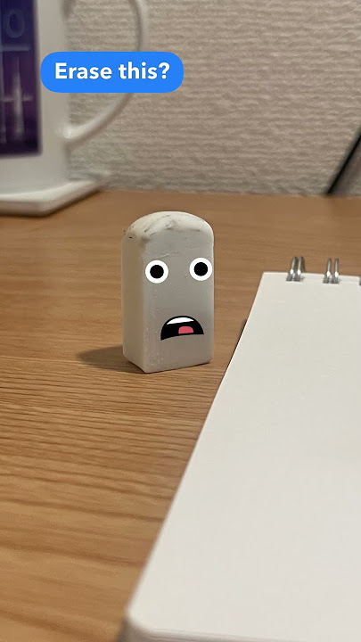 Download lagu When an Eraser Dreams of Hairstyles #animation #eraser