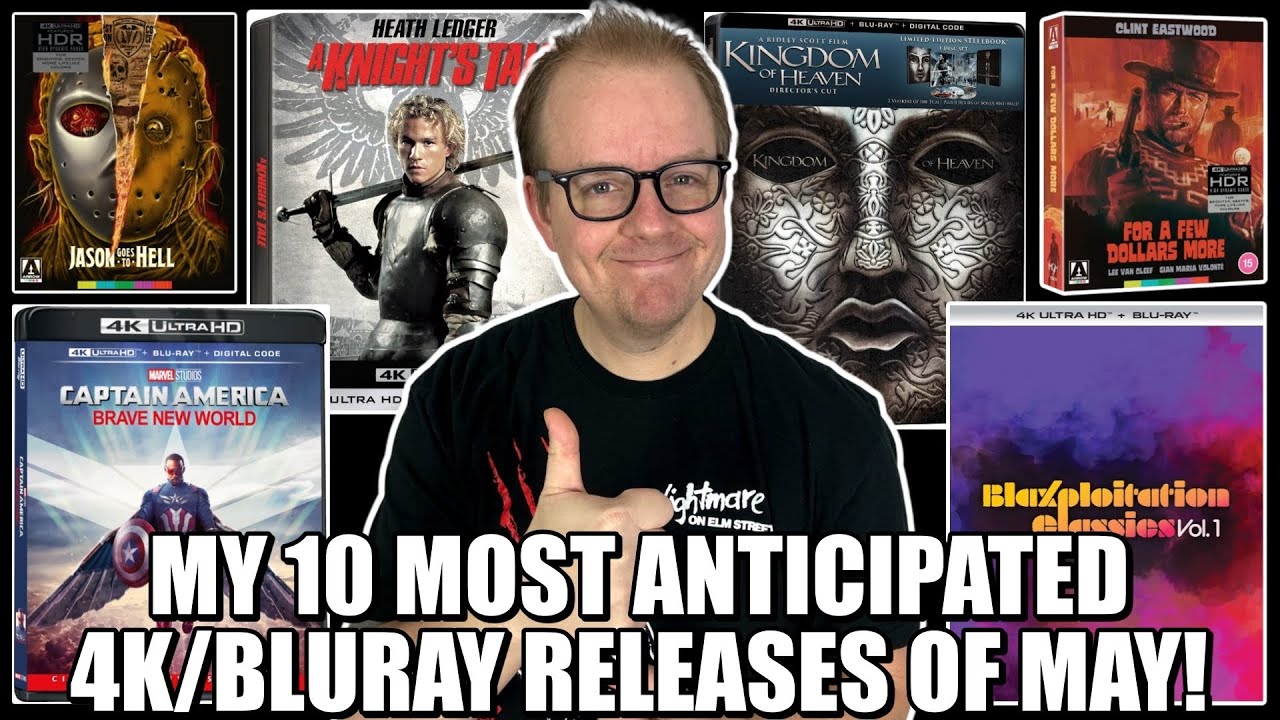 My 10 MOST Anticipated 4K/Bluray Releases Of MAY 2025! - YouTube
