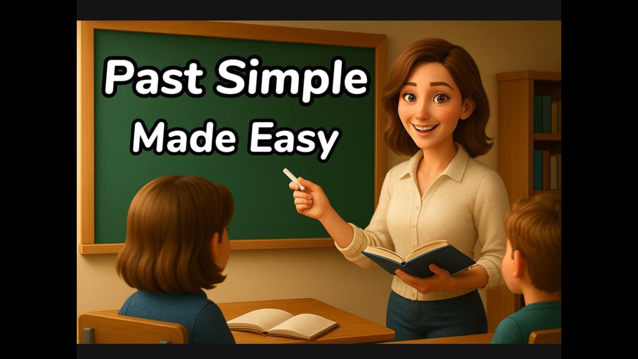 Past Simple Made Easy with Pictures & Story (A1–A2)