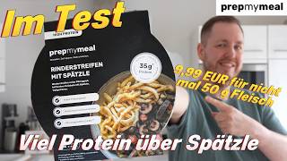 prepmymeal: Rinderstreifen mit Spätzle im Test #highprotein #prepmymeal