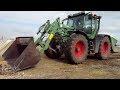 Fendt xylon 524  laden wie ein radlader  frontladereinsatz 