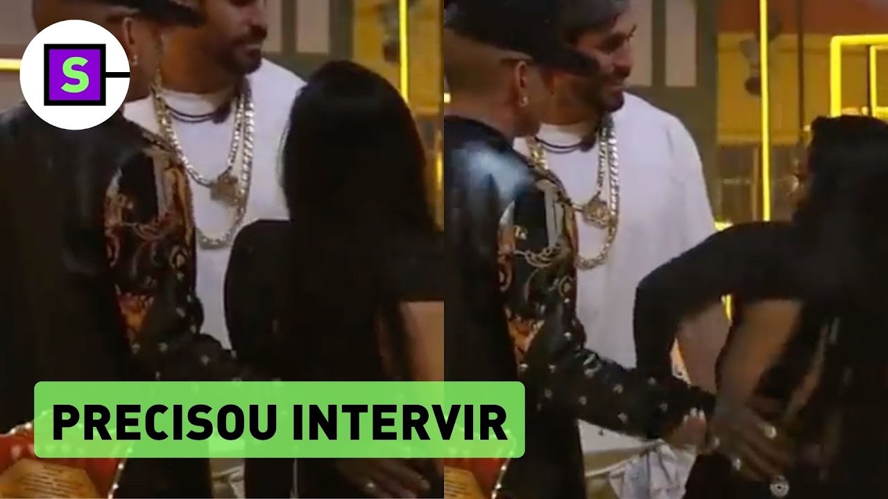 BBB 23: MC Guimê passa a mão em Dania e mexicana interrompe; cantor é acusado de assédio
