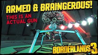 Borderlands 3 - Introducing the DARK ARMY XXL GUN... A BRAIN GUN !