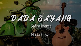 DADA SAYANG // COVER KARAOKE REGGAE GITAR AKUSTIK NO VOKAL
