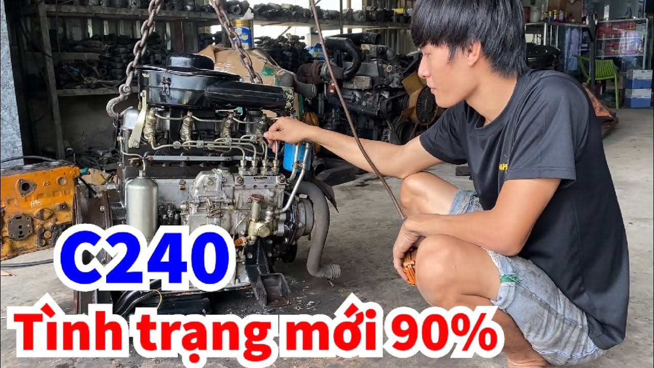 ISUZU C240 máy đẹp keng xà beng | Công suất 51KW 3000Rpm | 0788757539