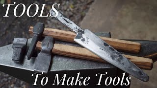 Forging Tools- Hammer Eye Punch, Top Fuller, Bottom Fuller, Axe Drift