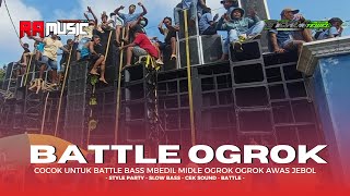 Awas Jebol !! DJ BATTLE MIDLE OGROK OGROK BASS MBEDIL JINGGLE N/G AUDIO LASEM
