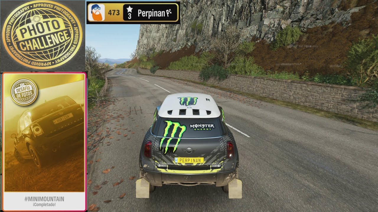 Forza Horizon 4 SERIE 28 Otoño Toma una Foto de un Mini en Arthur´s