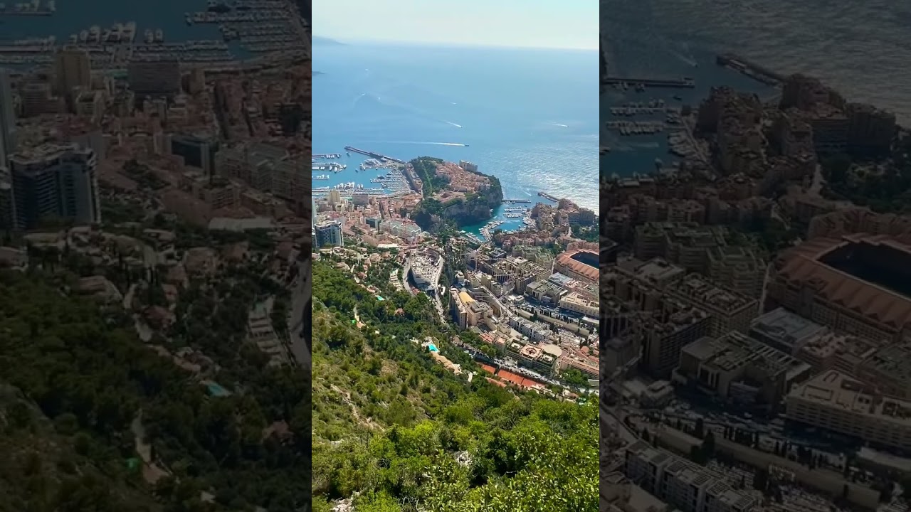 Stade Louis II from the Téte de Chien | As Monaco | 