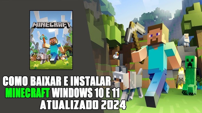 2024 COMO BAIXAR E INSTALAR O MINECRAFT WINDOWS 10 Vivencie A 2024-como-baixar-e-instalar-o-minecraft-windows-10-vivencie-a
