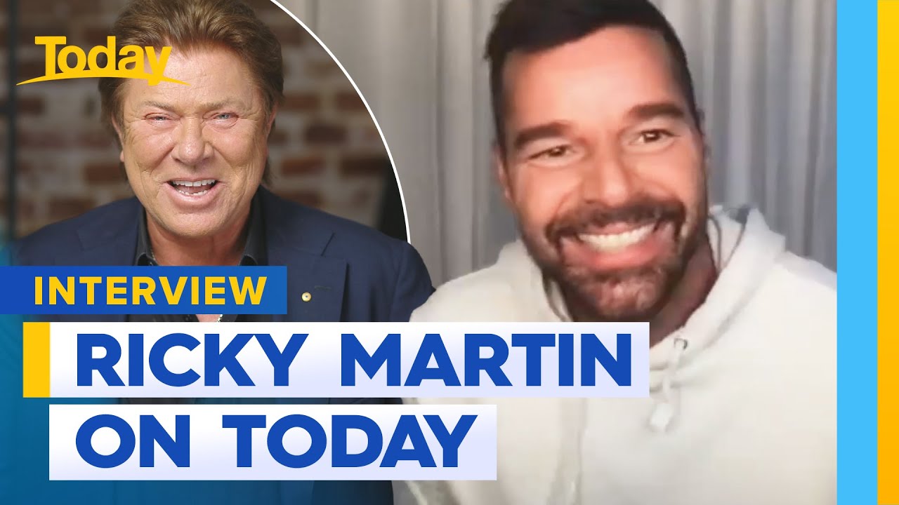 Ricky Martin catches up with Today | Today Show Australia