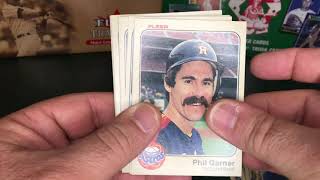 1983 Fleer Cello Pack Opening