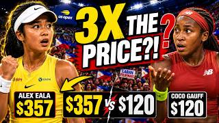 Full Why an Alex Eala Ticket Costs 3x MORE Than Coco Gauff ($357 vs $120) Update