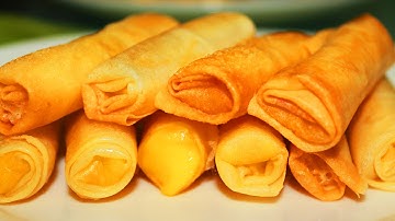 How to Cook Cheese Sticks Recipe (Cheese Roll)