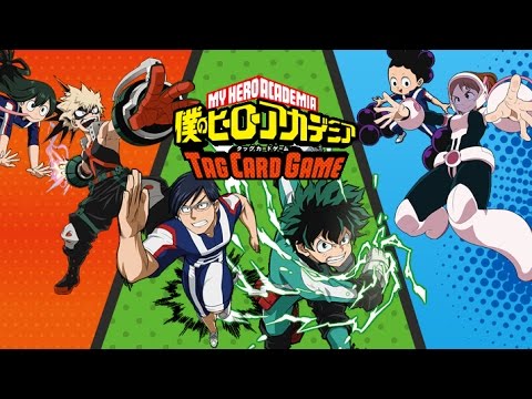 My Hero Academia! Tag Card Game TCG. SET 2 UNBOXING! GET INTO THE GAME! AMAZING PULLS - YouTube