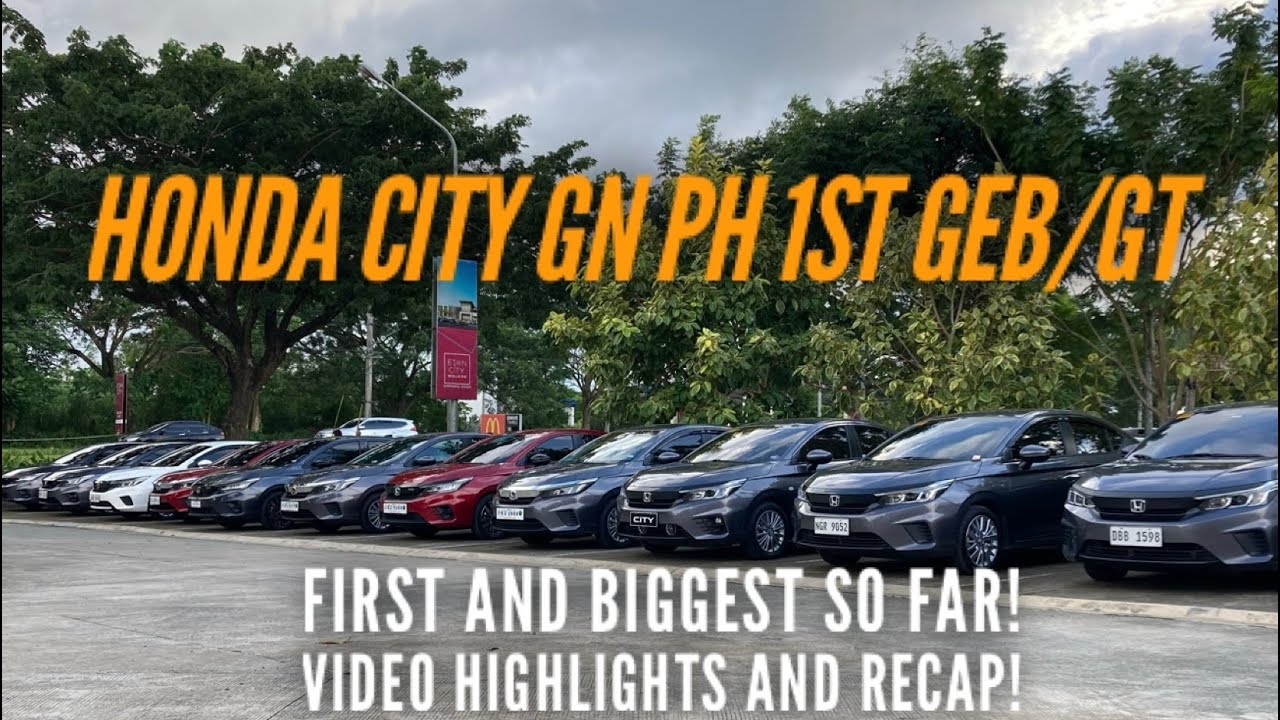 Honda City GN Philippines Car Club First Grand Eyeball (GEB) Meet Highlights and Recap